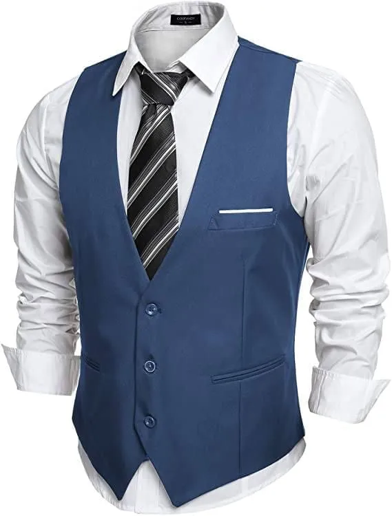 Slim Fit Jacket Vest (US Only) sold by Coofandy product image thumbnail 3