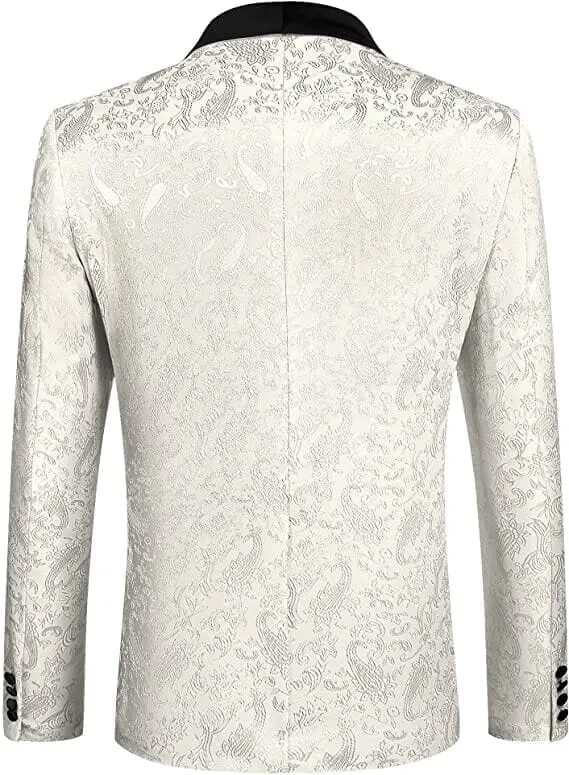 One Button Suit Blazer (US Only) sold by Coofandy product image thumbnail 3