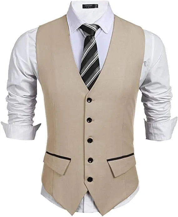 Slim Fit Waistcoat (US Only) sold by Coofandy