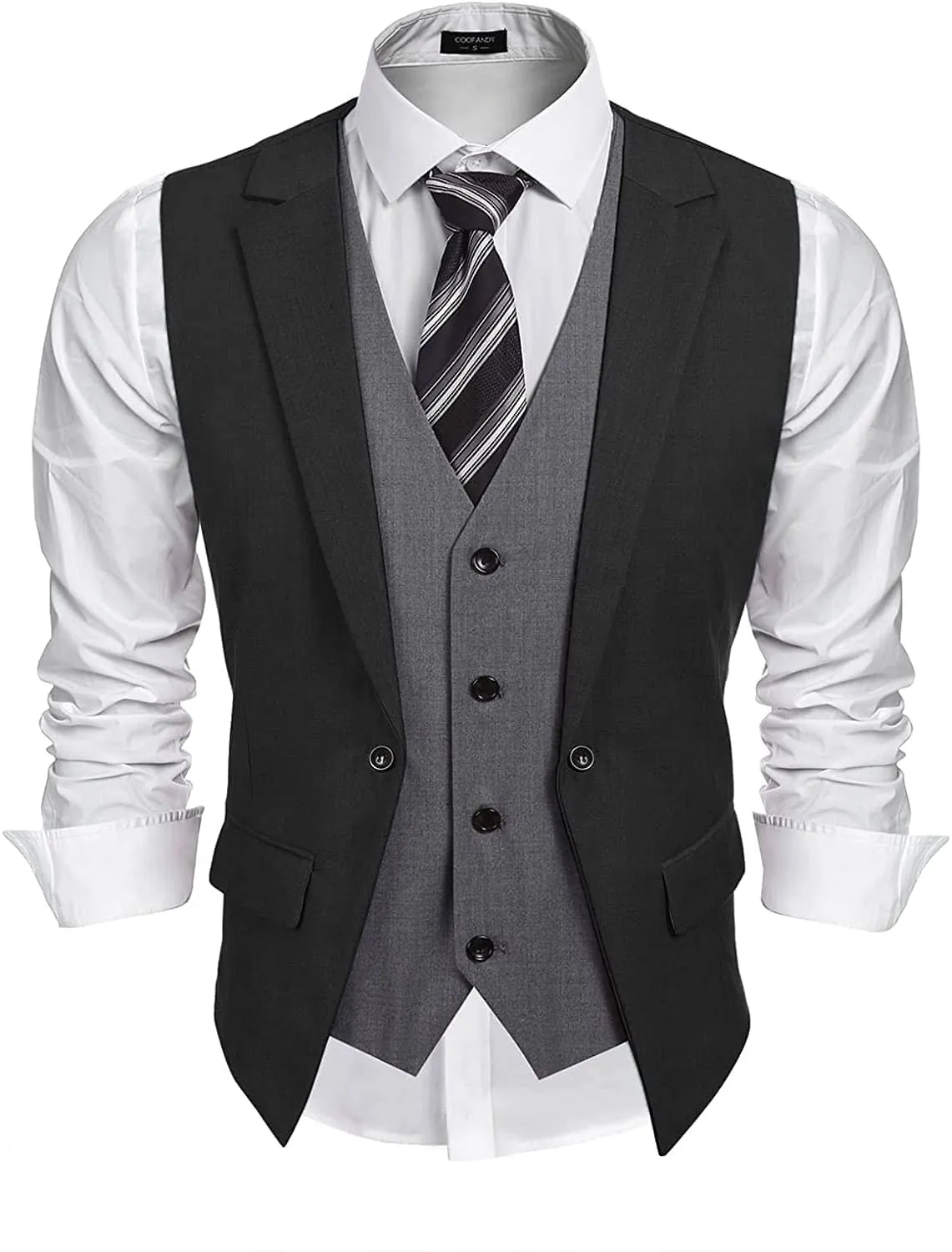 Formal Fashion Vest (US Only) sold by Coofandy