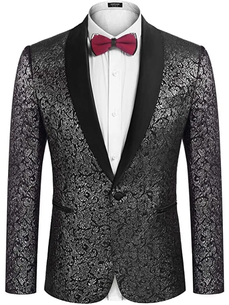 Floral Dinner Blazer (US Only) sold by Coofandy