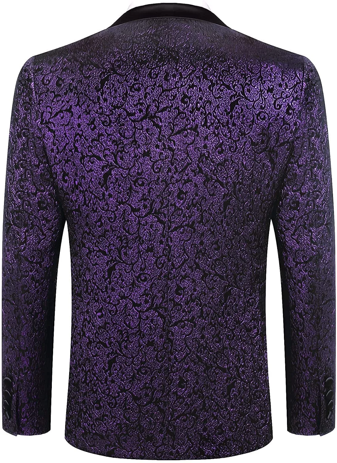 Floral Dinner Blazer (US Only) sold by Coofandy product image thumbnail 4