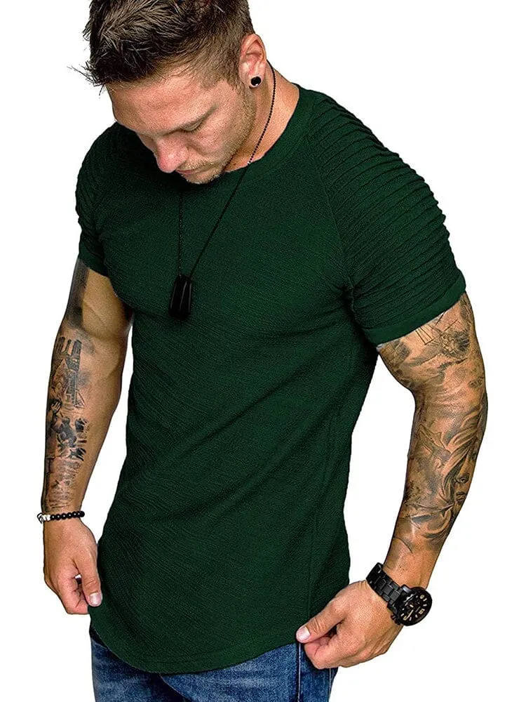 Muscle Workout T-Shirts (US Only) sold by Coofandy product image thumbnail 3