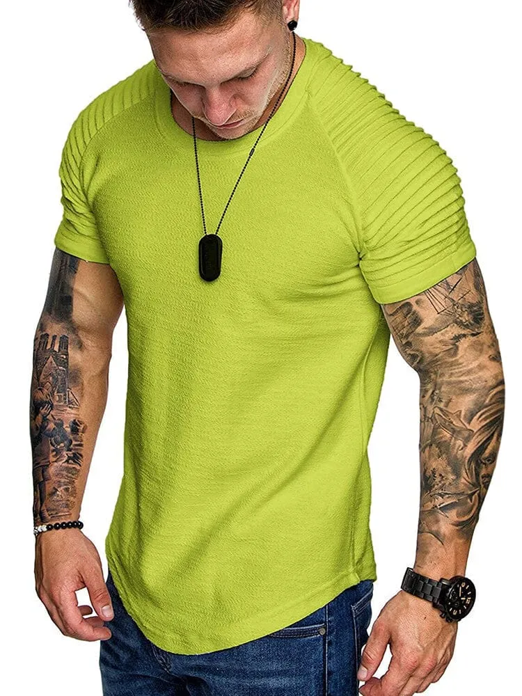 Muscle Workout T-Shirts (US Only) sold by Coofandy product image thumbnail 4