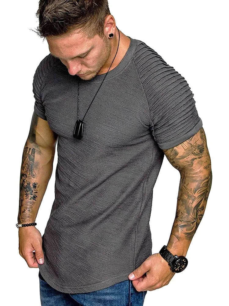 Muscle Workout T-Shirts (US Only) sold by Coofandy product image thumbnail 5