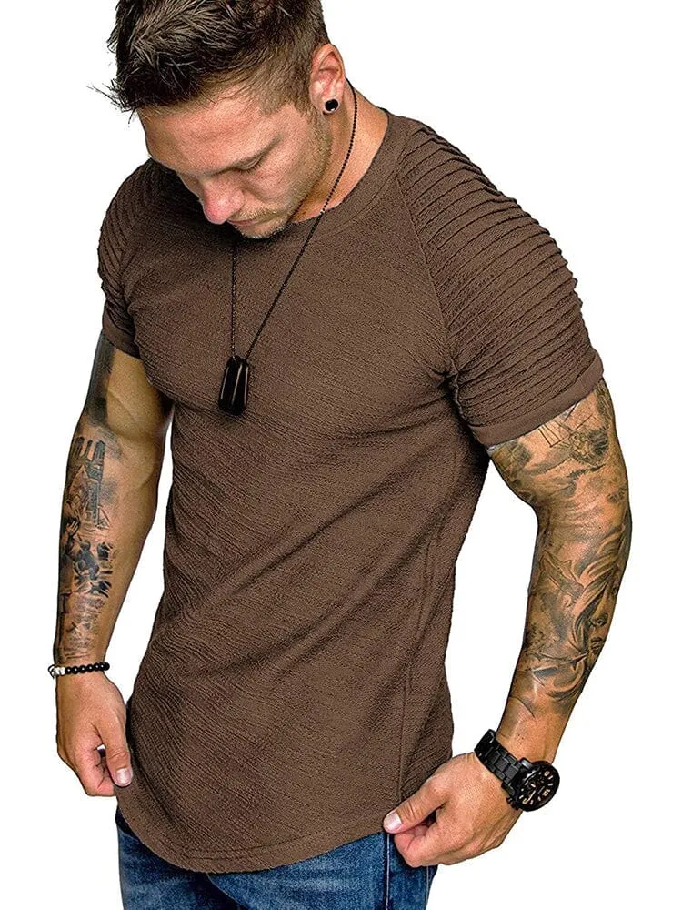 Muscle Workout T-Shirts (US Only) sold by Coofandy product image thumbnail 2