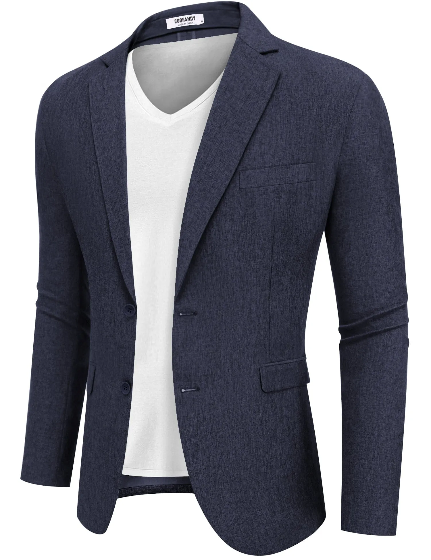 Casual Lightweight Suit Jacket (US Only) sold by Coofandy product image thumbnail 3
