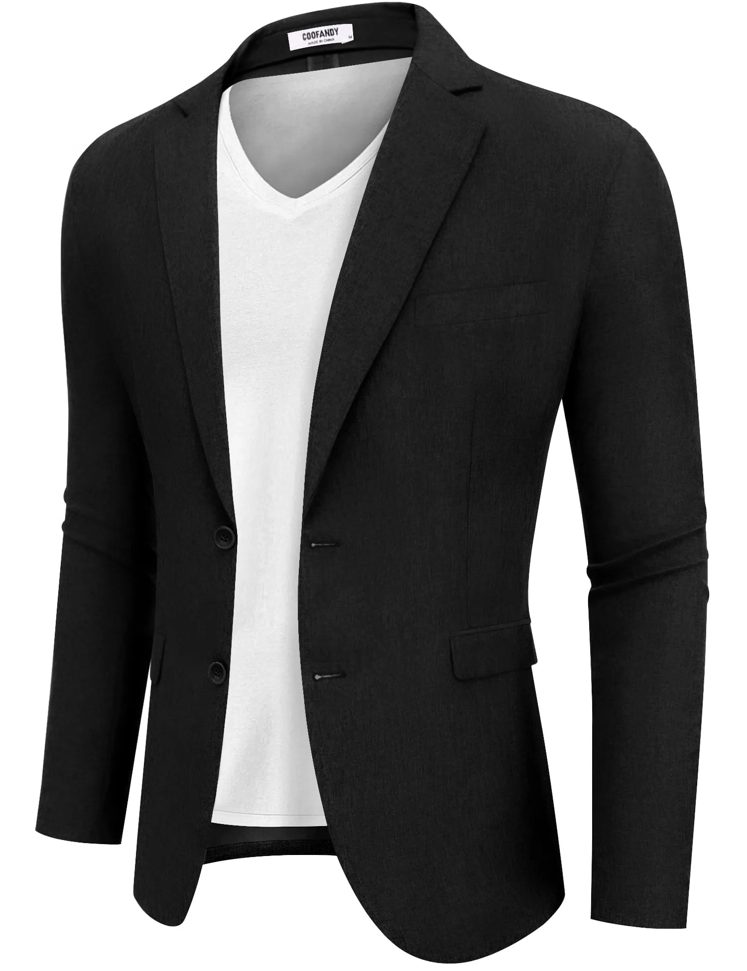 Casual Lightweight Suit Jacket (US Only) sold by Coofandy product image thumbnail 5