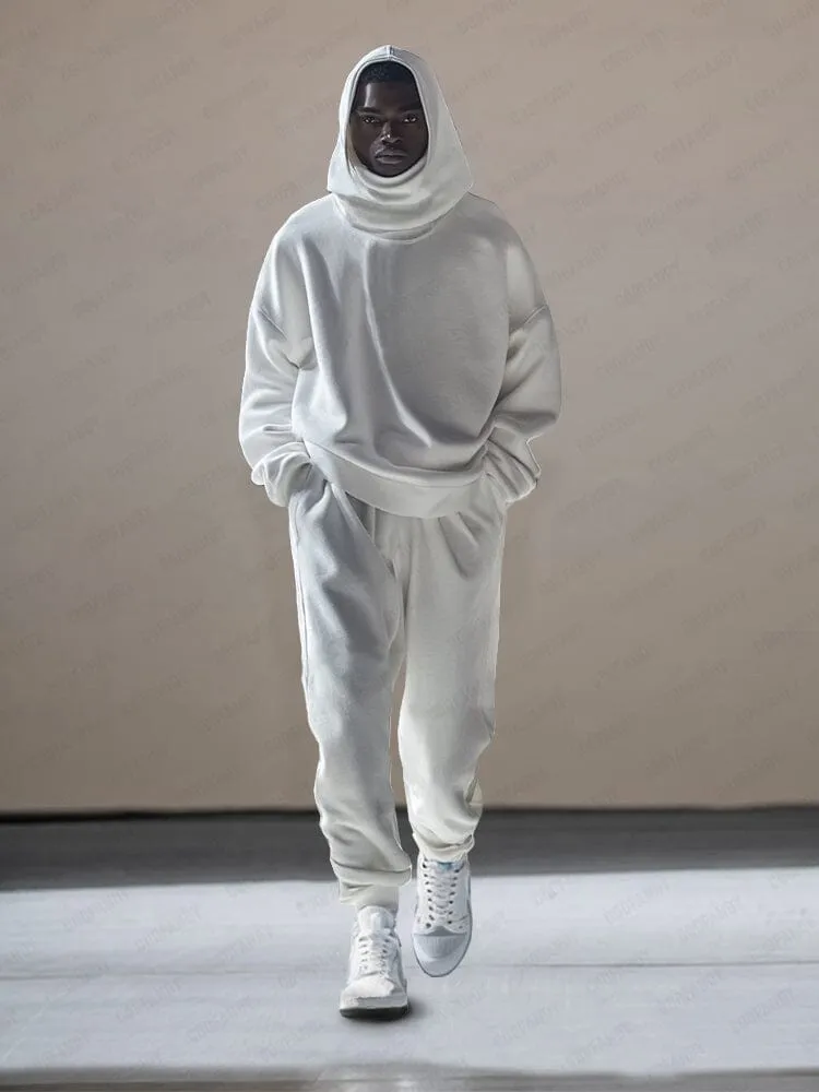 Street Luxe Hoodie Pants Set sold by Coofandy