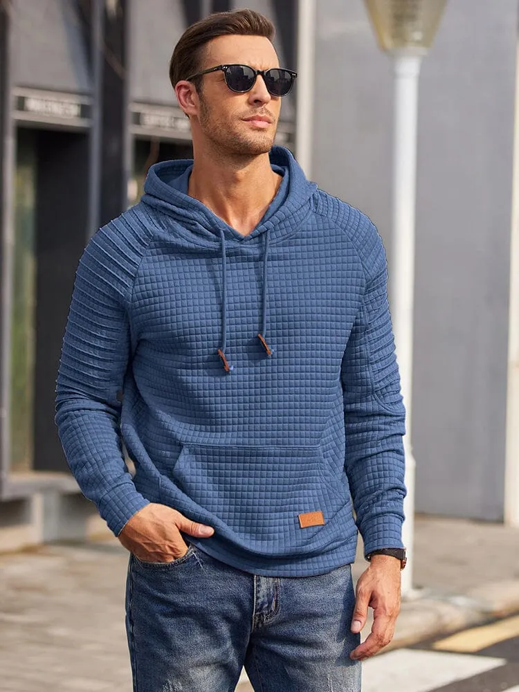 Stylish Waffle Knit Hoodie (US Only) sold by Coofandy