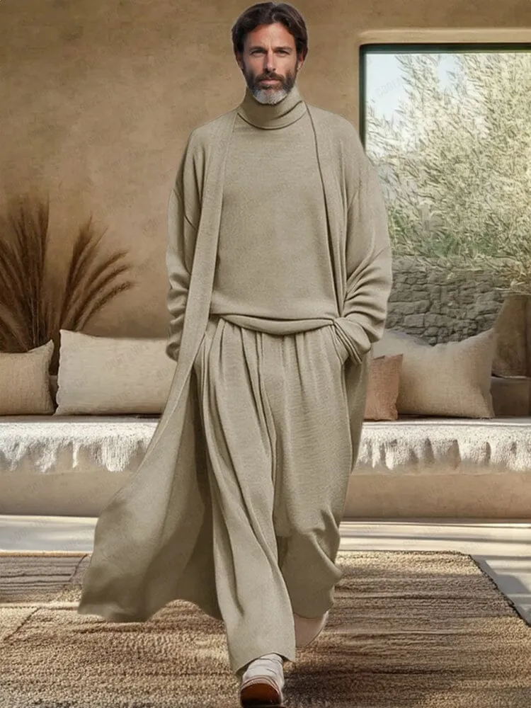 Cozy Minimalism 3-Piece Outfits sold by Coofandy product image thumbnail 2