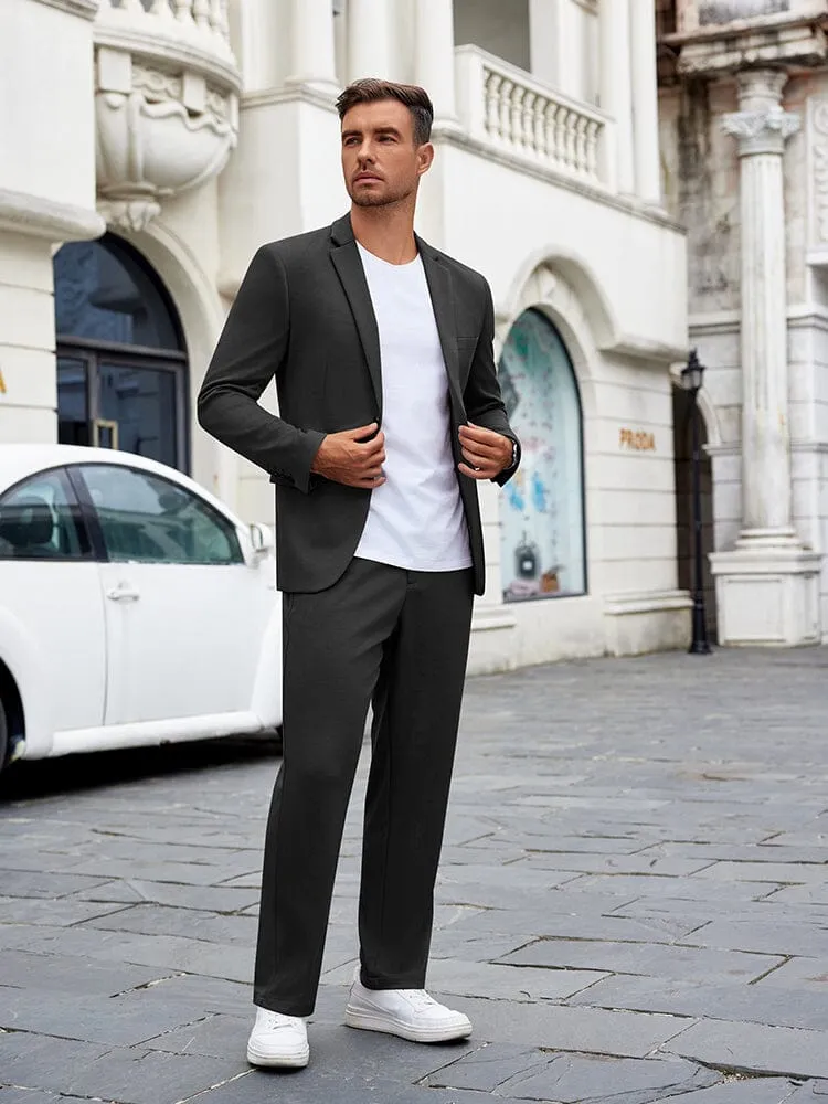 Casual 2-Piece Blazer Set (US Only) sold by Coofandy