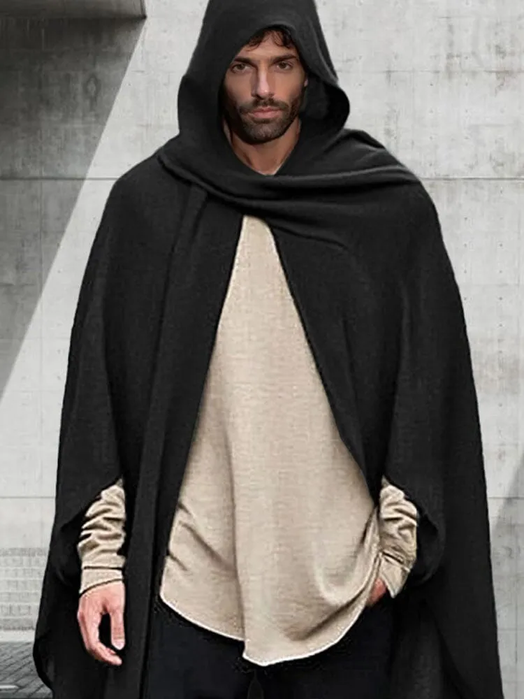 Unique Mysterious Hooded Cloak sold by Coofandy product image thumbnail 3