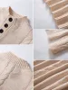 Casual Cable Knit Sweater sold by Coofandy