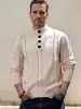 Casual Cable Knit Sweater sold by Coofandy