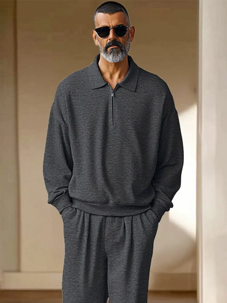 Athleisure Textured Matching Set sold by Coofandy product image thumbnail 3