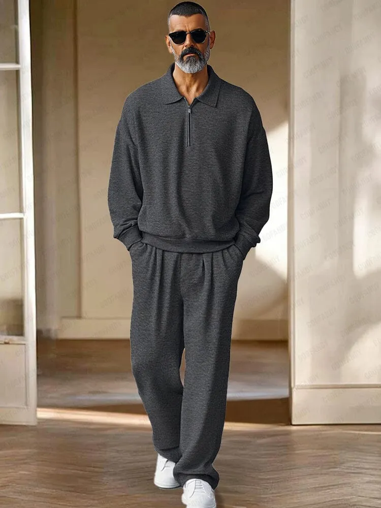 Athleisure Textured Matching Set sold by Coofandy product image thumbnail 2