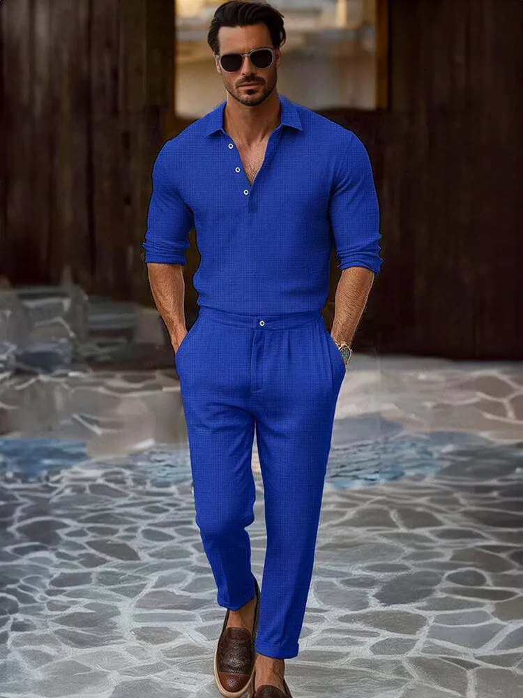 Effortless Elegance Walffe 2-Piece Outfit sold by Coofandy