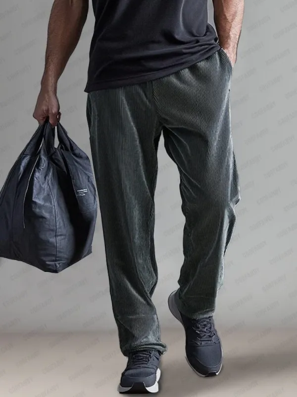Casual Comfort Corduroy Pants sold by Coofandy