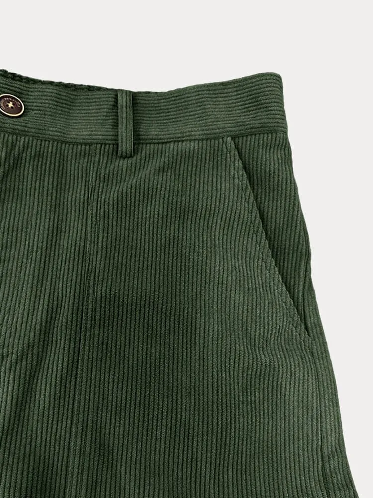 Soft Corduroy Cargo Pants sold by Coofandy product image thumbnail 5