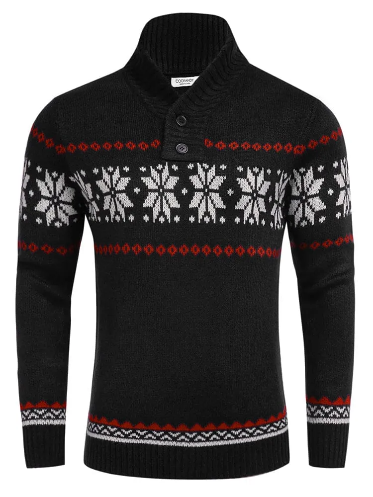 Casual Knitted Pullover Sweater (US Only) sold by Coofandy product image thumbnail 2