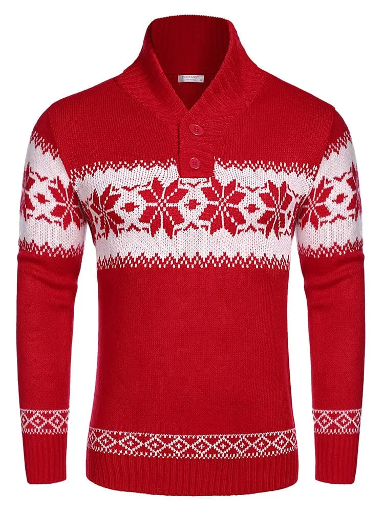 Casual Knitted Pullover Sweater (US Only) sold by Coofandy product image thumbnail 3