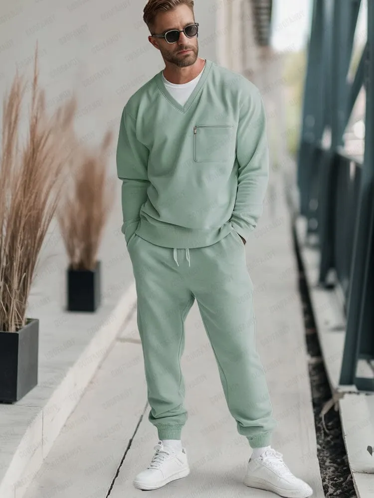 Comfy Leisure 2-Piece Sweatsuit sold by Coofandy