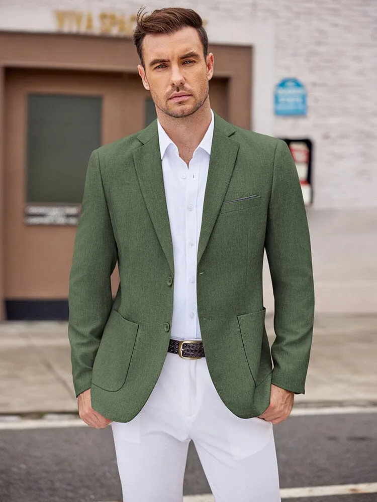 Lightweight Printed Lining Suit Jacket (US Only) sold by Coofandy