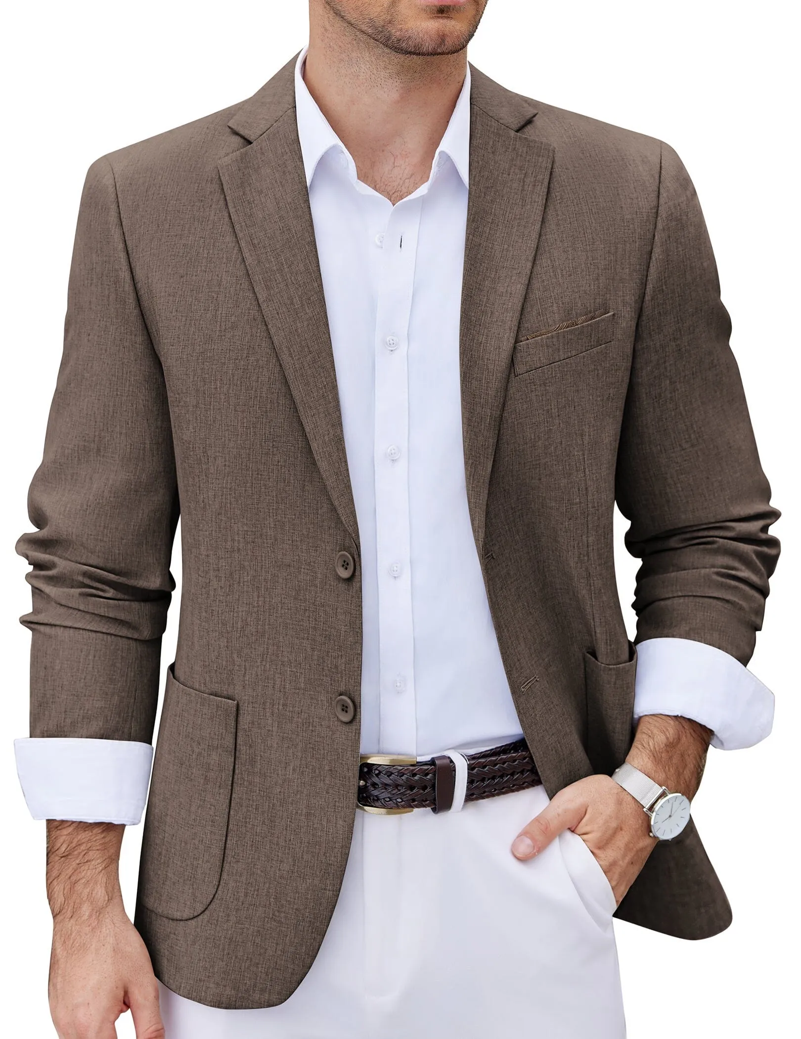 Lightweight Printed Lining Suit Jacket (US Only) sold by Coofandy product image thumbnail 4