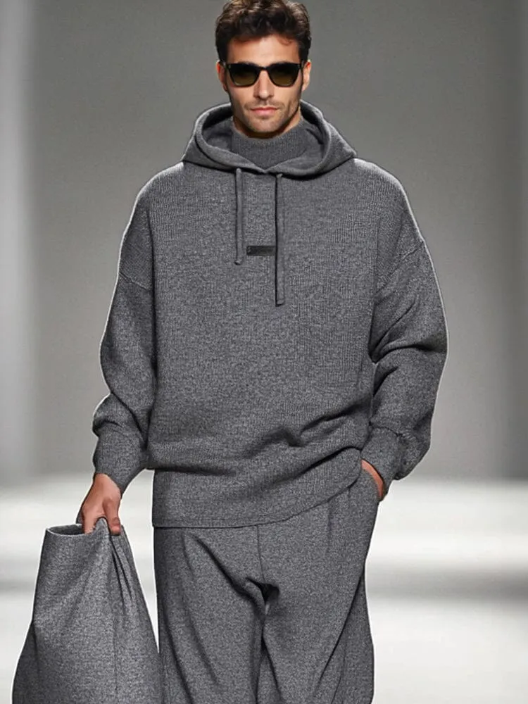 Quiet Luxury Hooded 2-Piece Set sold by Coofandy product image thumbnail 3