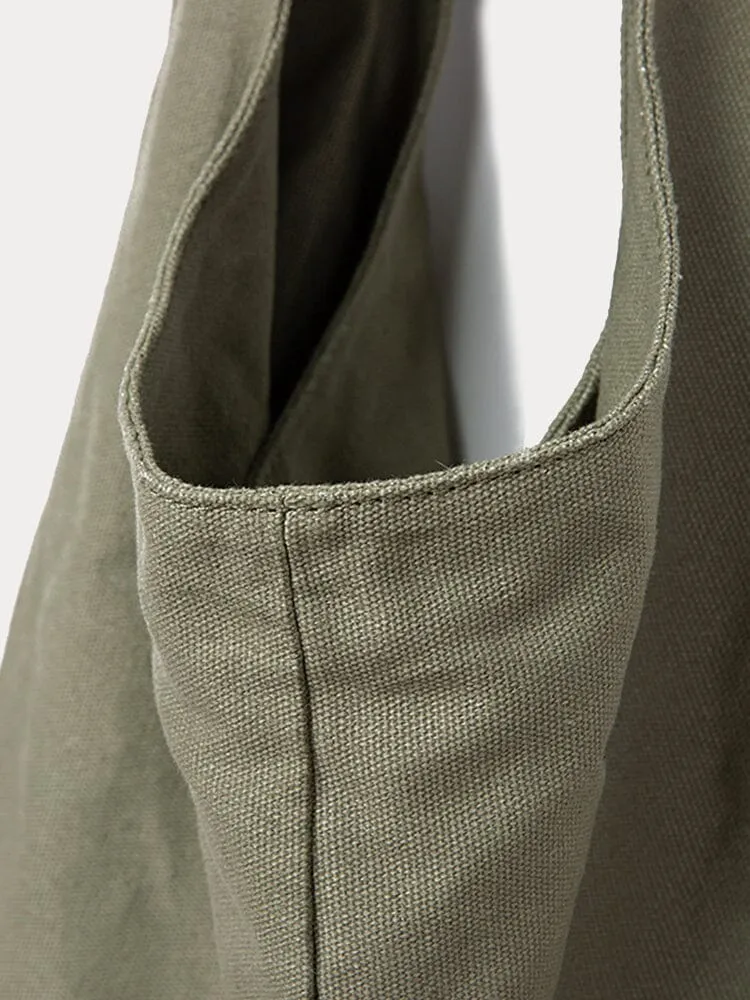 Durable Simple Canvas Shoulder Bag sold by Coofandy product image thumbnail 5