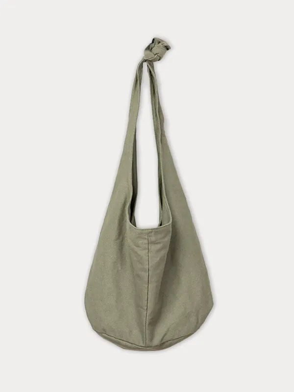 Durable Simple Canvas Shoulder Bag sold by Coofandy