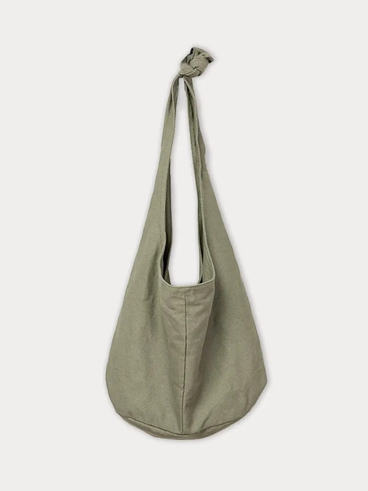 Durable Simple Canvas Shoulder Bag sold by Coofandy