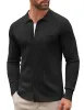 Casual Knit Ribbed Cardigan (US Only) sold by Coofandy