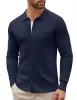 Casual Knit Ribbed Cardigan (US Only) sold by Coofandy