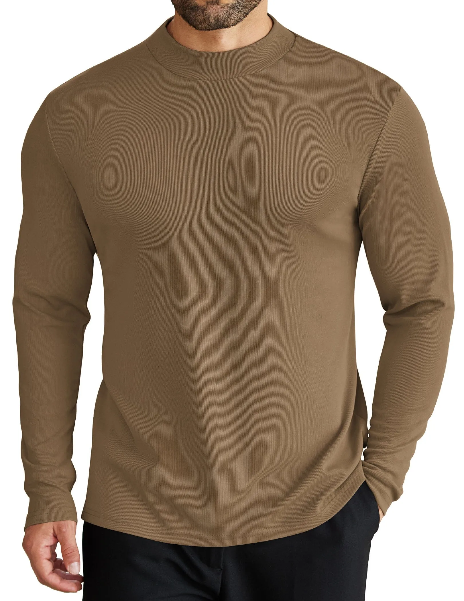 Lightweight Ribbed Pullover Sweater (US Only) sold by Coofandy product image thumbnail 5