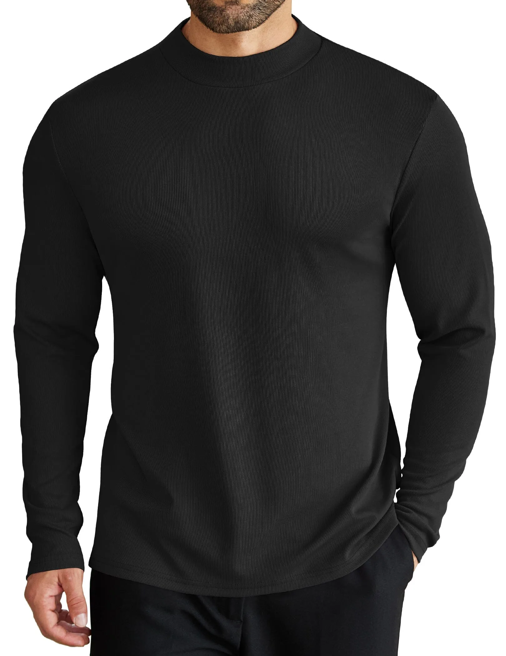 Lightweight Ribbed Pullover Sweater (US Only) sold by Coofandy product image thumbnail 4
