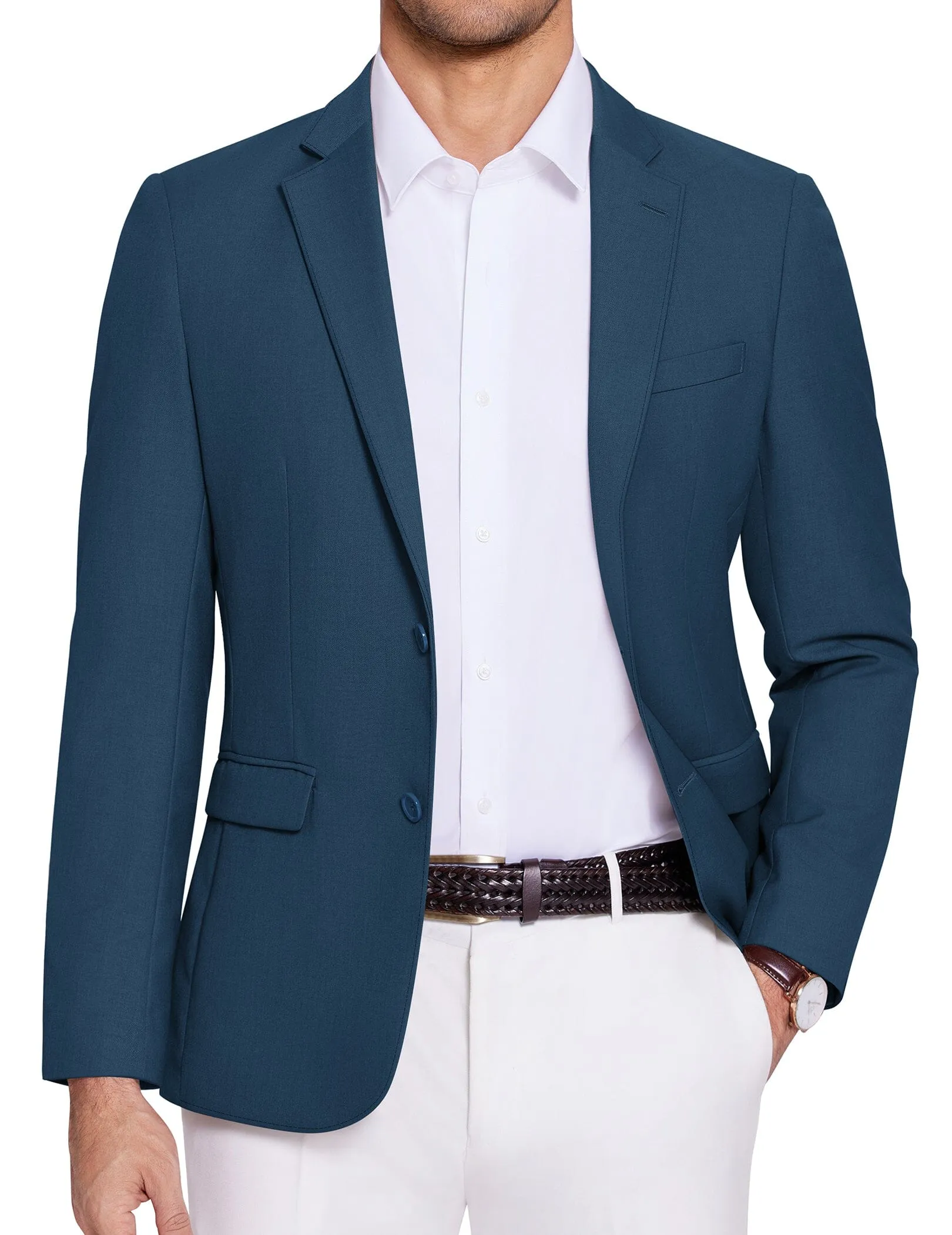 Casual Two Buttons Suit Jackets (US Only) sold by Coofandy product image thumbnail 4