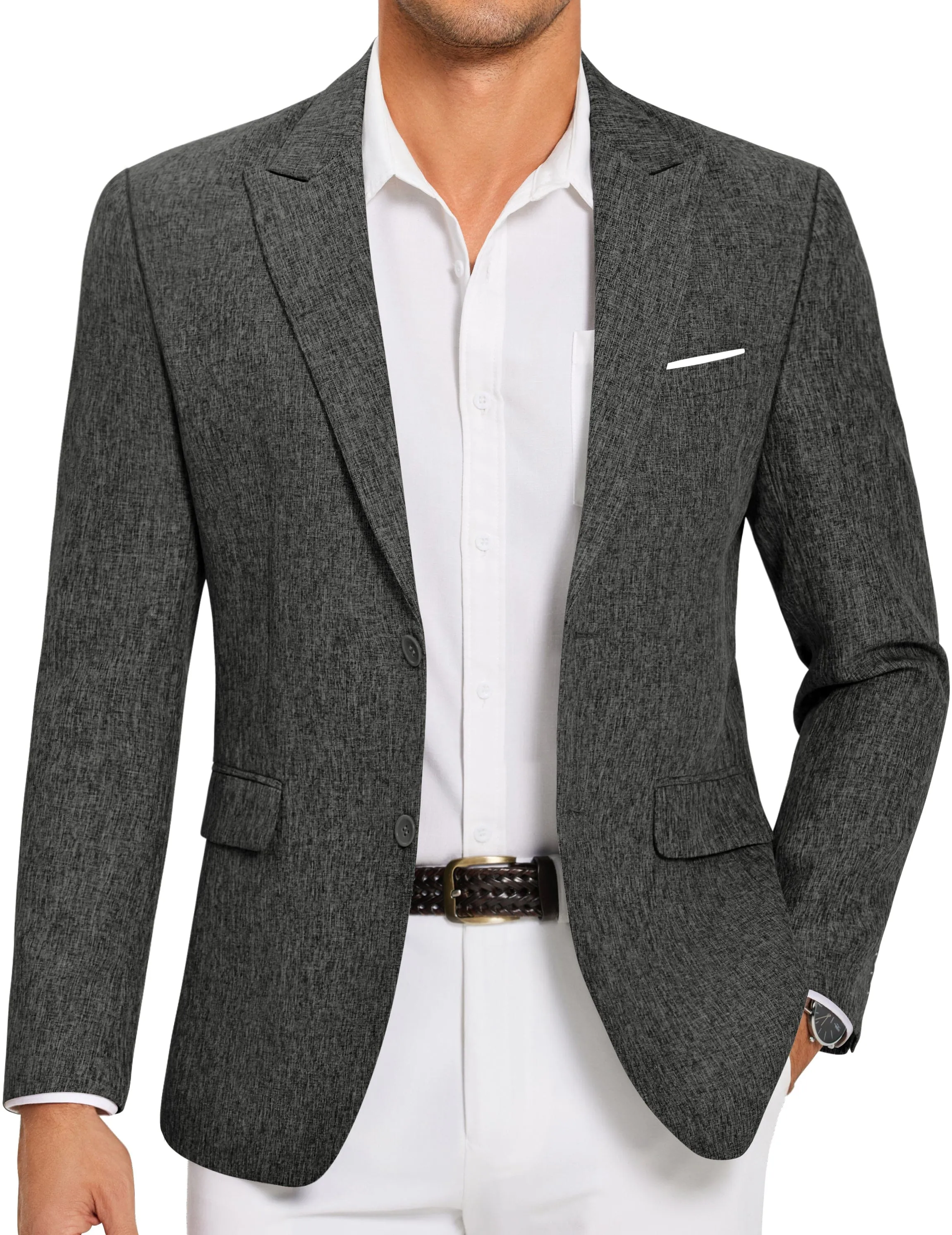 Lightweight Business Suit Jackets (US Only) sold by Coofandy product image thumbnail 4