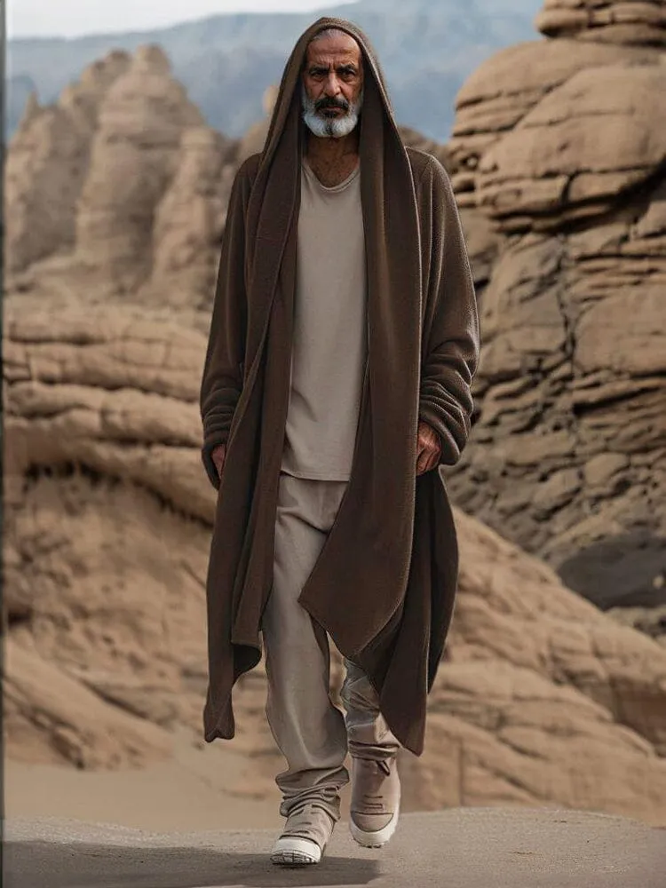 Ultra-Soft Hooded Long Outerwear sold by Coofandy product image thumbnail 2