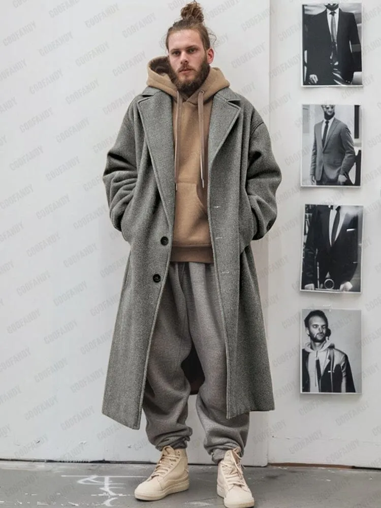 Utility Comfy Lined Tweed Coat sold by Coofandy