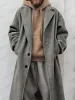 Utility Comfy Lined Tweed Coat sold by Coofandy