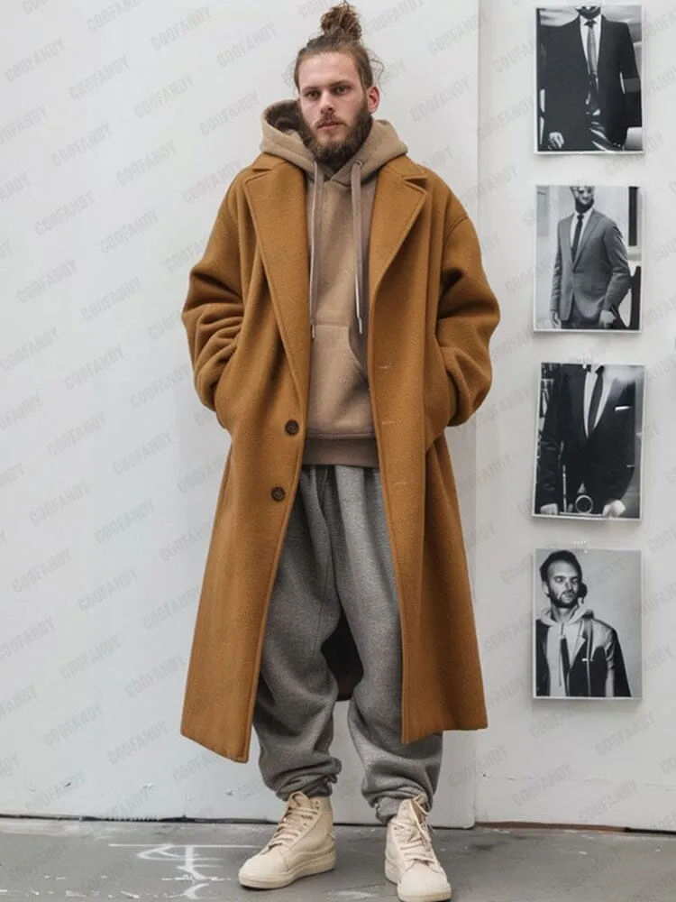 Utility Comfy Lined Tweed Coat sold by Coofandy product image thumbnail 2