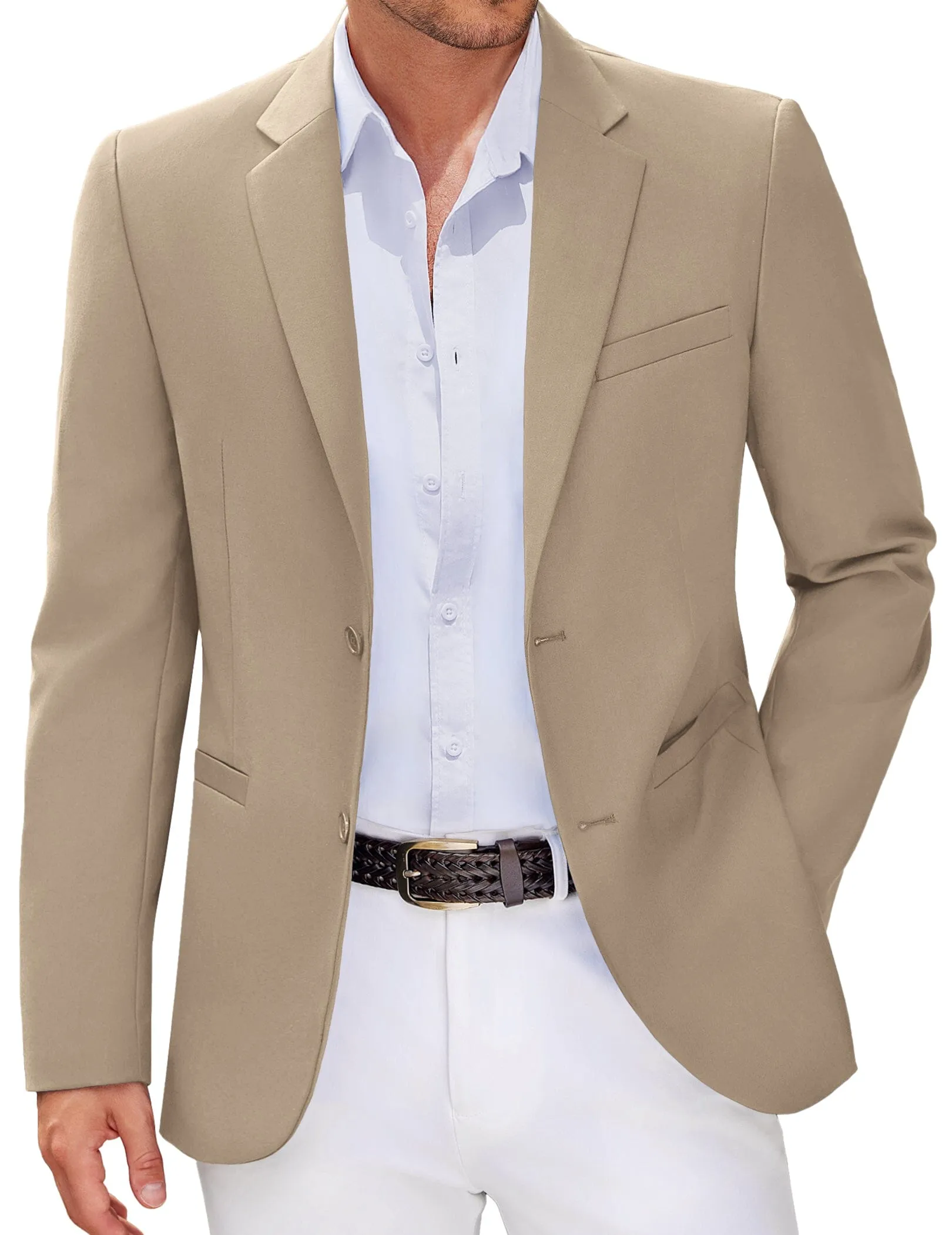 Business Two Button Suit Jackets (US Only) sold by Coofandy product image thumbnail 4