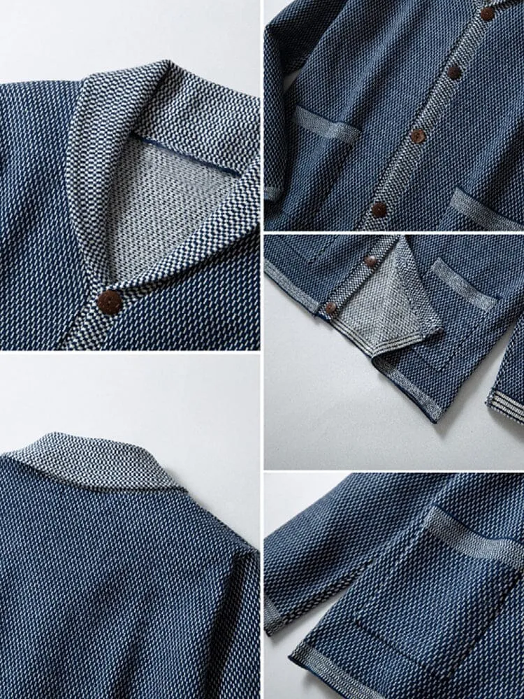 Stylish Leisure Knit Cardigan sold by Coofandy product image thumbnail 4