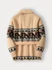 Luxe Knitted Jacquard Cardigan sold by Coofandy