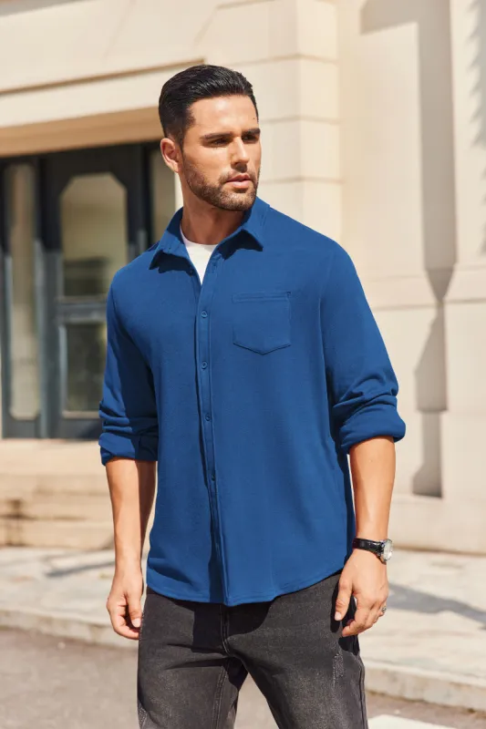 Classic Simple Shirt Jacket (US Only) sold by Coofandy