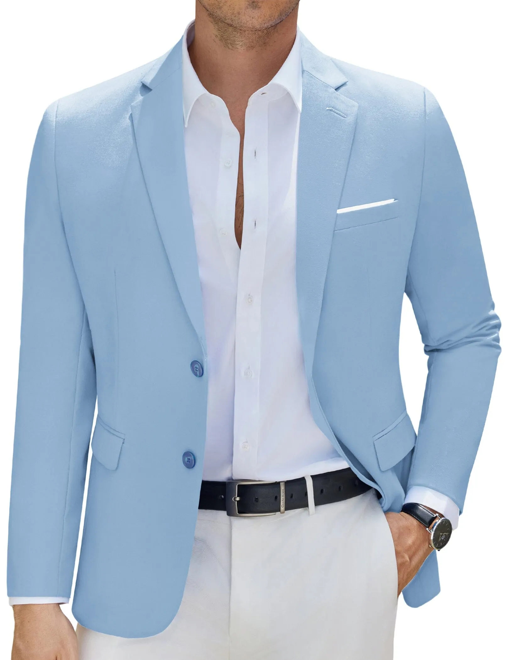 Slim Fit Business Casual Blazer (US Only) sold by Coofandy product image thumbnail 2