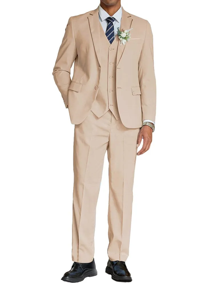 3-Piece Cotton Linen Suit Set (US Only) sold by Coofandy product image thumbnail 5