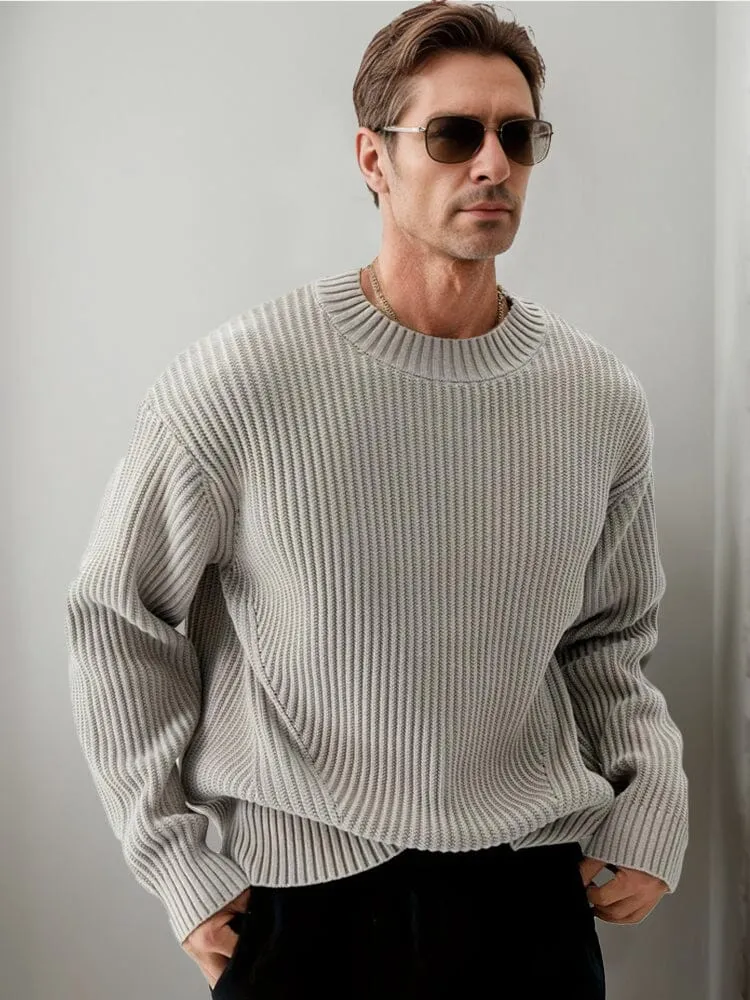 Smart Casual Minimalist Knit Pullover sold by Coofandy